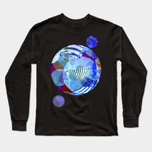 Violet Paper Lanterns Long Sleeve T-Shirt